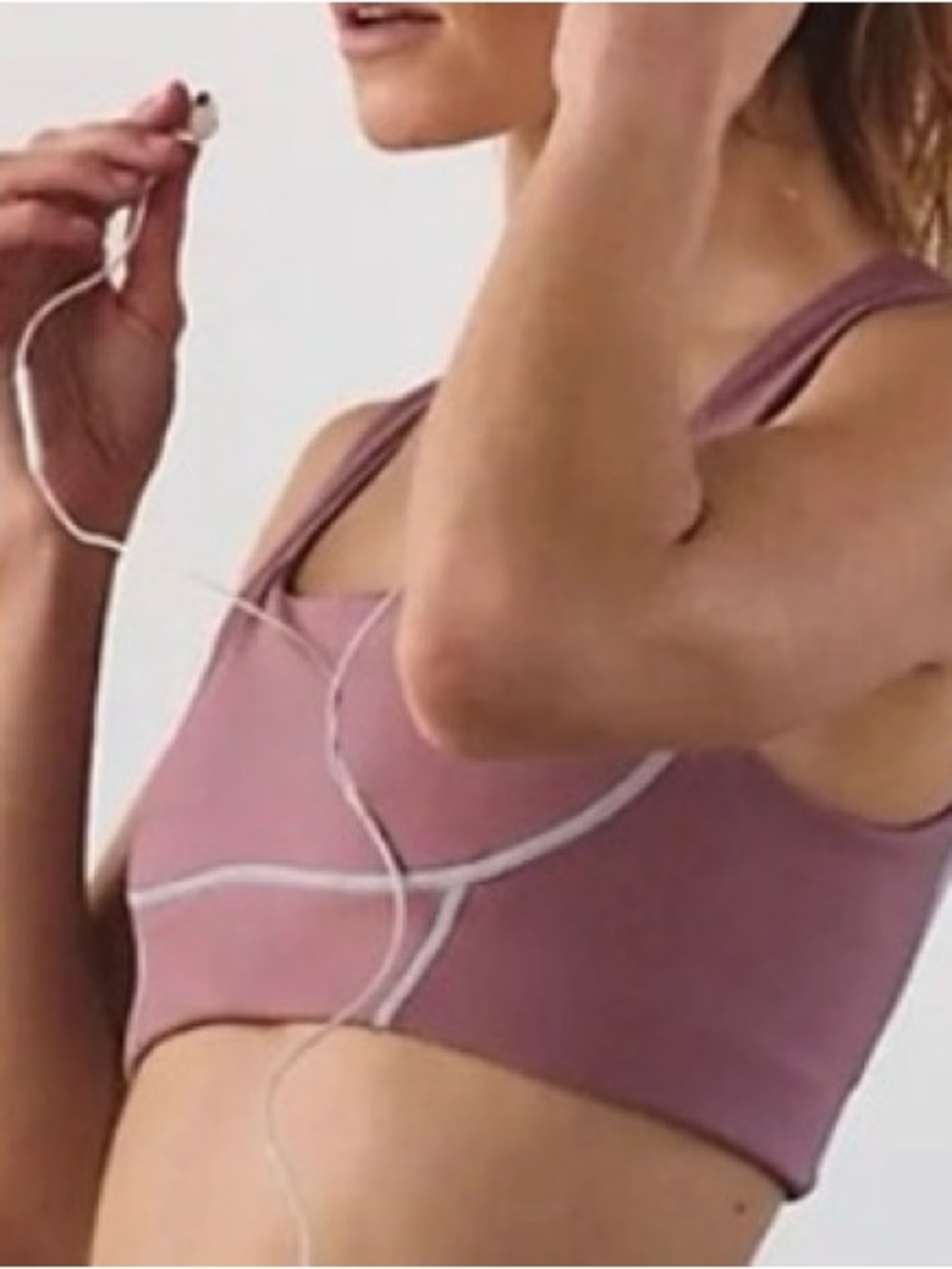 Free People Movement You're a Peach Sports Bra. NWT. Aged brick - Picture 4 of 8